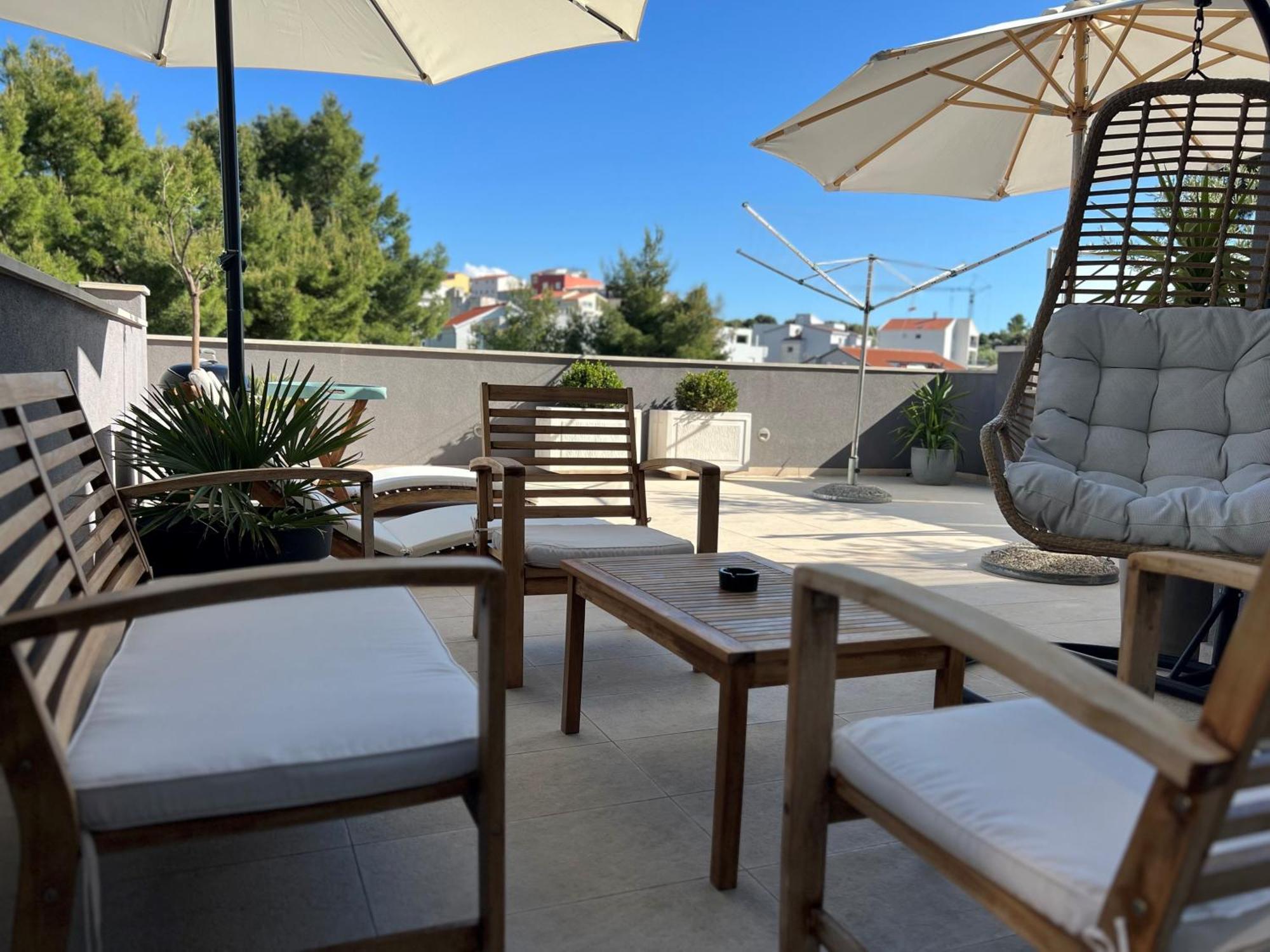 Apartment Sirius Podstrana Bagian luar foto